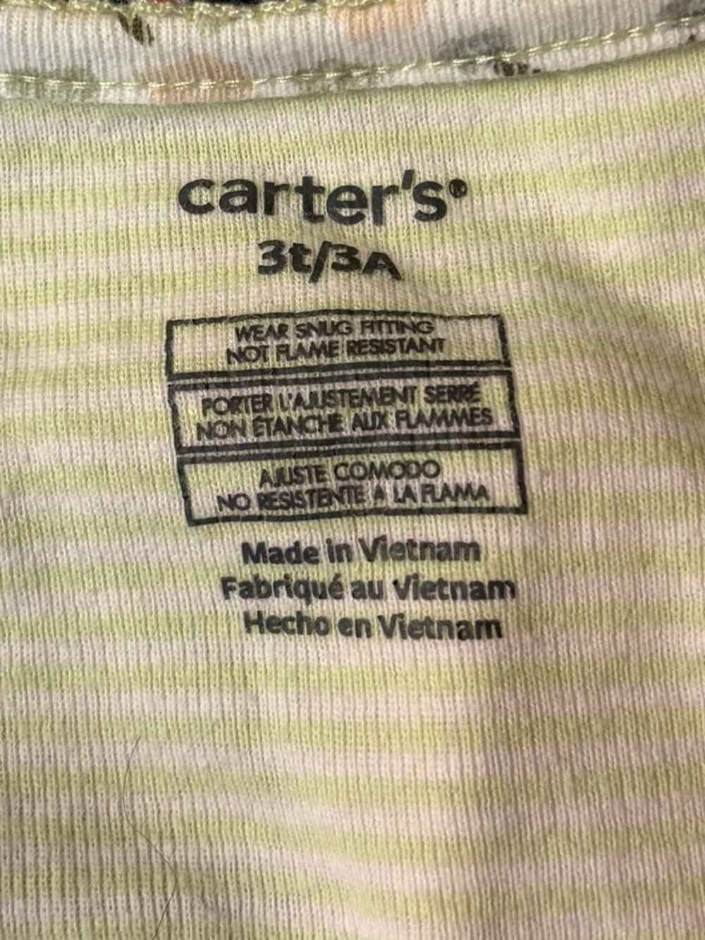 Carter’s Girls Pajama Bundle 3T Zip Sleeper Footie Unicorn + Zip‎ Romper No Feet - Picture 7 of 7